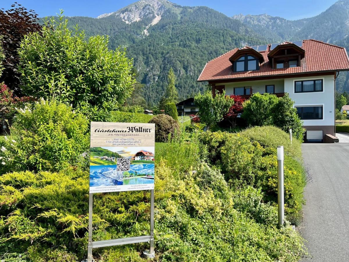 Gaestehaus Wallner Presseggen Eksteriør bilde